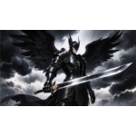A dark fantasy artwork in 2000s – Dark Gaming Playmat