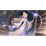 A magical fantasy illustration in anime – Fantasy Gaming Playmat