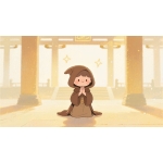 A cute magical illustration in Takaha… – Fantasy Gaming Playmat