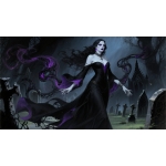 A dark fantasy illustration in the – Dark Gaming Playmat
