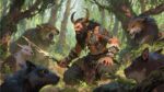A nature fantasy illustration in Rebecca – Nature Gaming Playmat