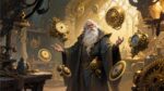 A detailed fantasy illustration in the – Animal Gaming Playmat