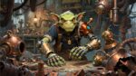 A steampunk fantasy illustration in Dan – Custom Gaming Playmat