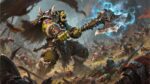 A war magic artwork in Christopher – Fantasy Gaming Playmat