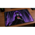 Custom gaming playmat design featuring artwork inspired by 'A supernatural artwork in Deat...' in dark style featuring pur...