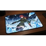 Custom gaming playmat design featuring a ice optimized for landscape format created by Bozo Egg