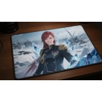 Custom gaming playmat design featuring a ice optimized for landscape format created by Bozo Egg