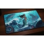 A merfolk illustration in Magali Vill… – Nature Gaming Playmat
