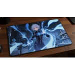 A psychic illustration in anime chara… – Sci-Fi Gaming Playmat