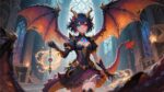 A dragon artwork in fantasy character – Fantasy Gaming Playmat