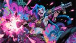 **A dynamic fantasy artwork in Alex – Colorful Gaming Playmat