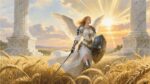 Elspeth’s Dawn Sanctuary A radiant gr… – Fantasy Gaming Playmat