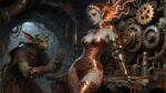 Daretti’s Scrap Siren A mechanical gr… – Custom Gaming Playmat