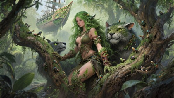Original AI-generated artwork design