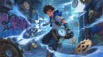 A dynamic fantasy artwork in Paul – Custom Gaming Playmat