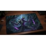 Custom gaming playmat design featuring artwork inspired by 'A alien horror artwork in Atey...' in sci-fi style featuring r...