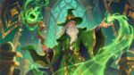 A arcane illustration in Andrea Wickl… – Fantasy Gaming Playmat